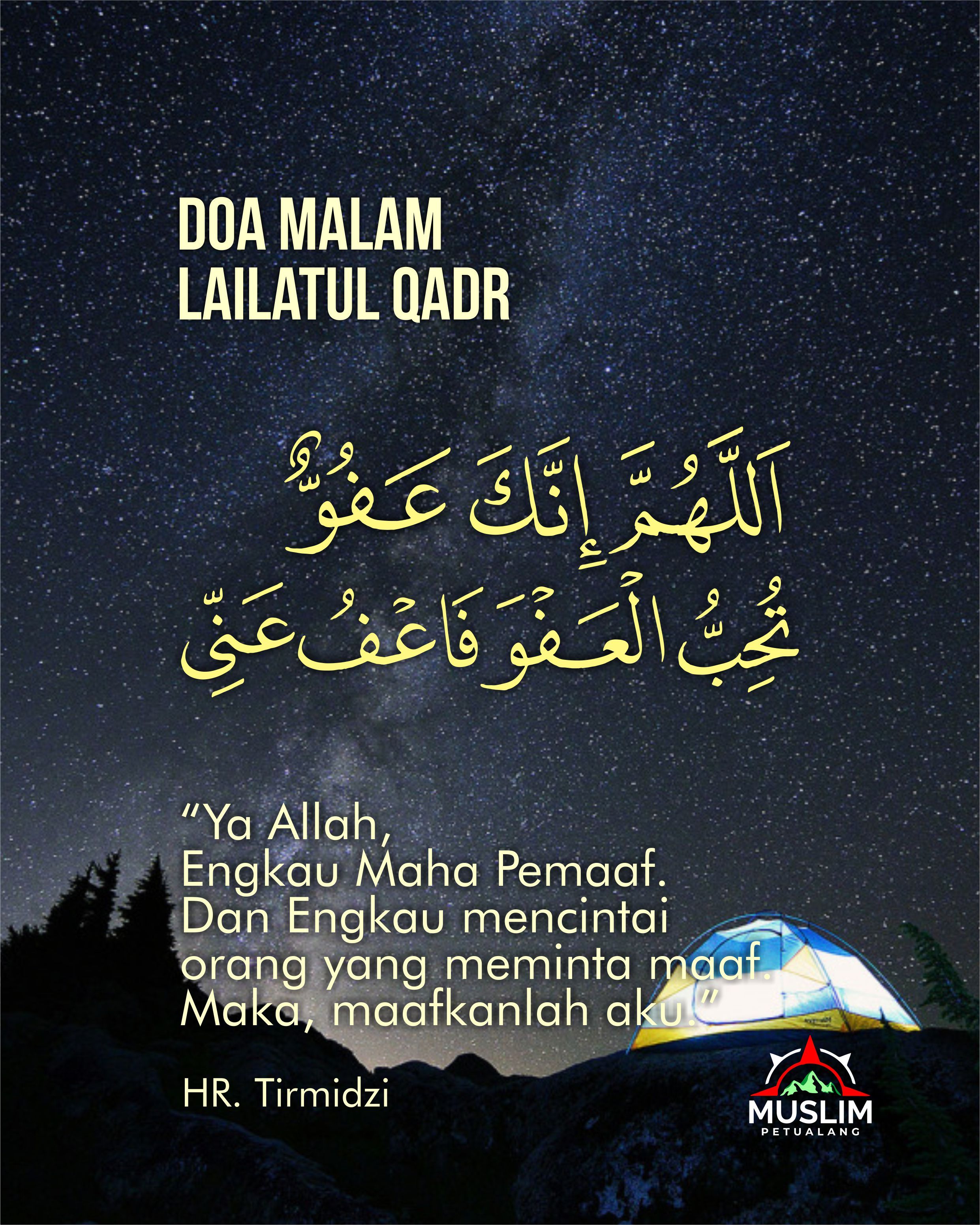 Doa Lailatul Qadar Arab Dakwah Islami